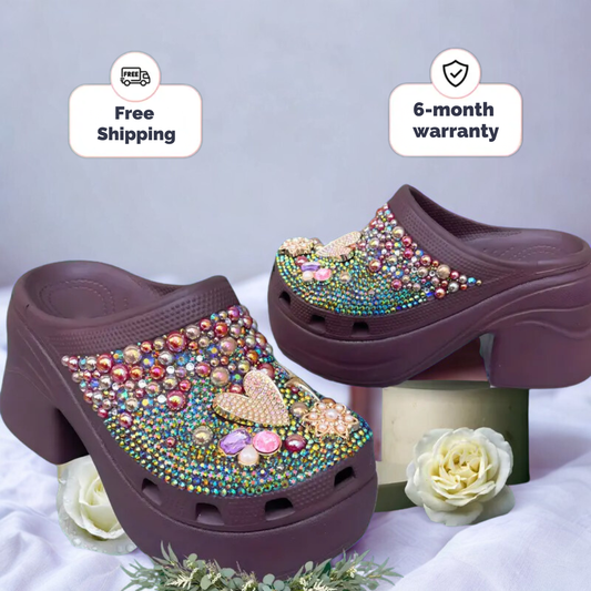 [CUSTOM DESIGN] Sparkling, Stylish, and Easy-to-Match Clogs