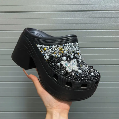 [CUSTOM DESIGN] Sparkling, Stylish, and Easy-to-Match Clogs